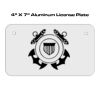 4 X 7 Aluminum License Plate  Thumbnail