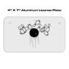 4 X 7 Aluminum License Plate  Thumbnail