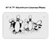 4 X 7 Aluminum License Plate  Thumbnail