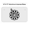 4 X 7 Aluminum License Plate  Thumbnail