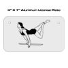 4 X 7 Aluminum License Plate  Thumbnail