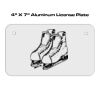 4 X 7 Aluminum License Plate  Thumbnail