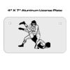 4 X 7 Aluminum License Plate  Thumbnail