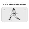 4 X 7 Aluminum License Plate  Thumbnail