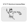 4 X 7 Aluminum License Plate  Thumbnail