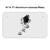 4 X 7 Aluminum License Plate  Thumbnail