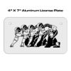 4 X 7 Aluminum License Plate  Thumbnail