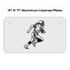 4 X 7 Aluminum License Plate  Thumbnail