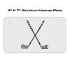 4 X 7 Aluminum License Plate  Thumbnail