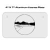 4 X 7 Aluminum License Plate  Thumbnail