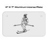 4 X 7 Aluminum License Plate  Thumbnail