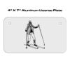 4 X 7 Aluminum License Plate  Thumbnail