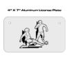 4 X 7 Aluminum License Plate  Thumbnail