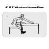 4 X 7 Aluminum License Plate  Thumbnail
