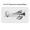 4 X 7 Aluminum License Plate  Thumbnail