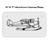 4 X 7 Aluminum License Plate  Thumbnail
