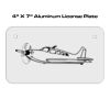 4 X 7 Aluminum License Plate  Thumbnail