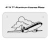 4 X 7 Aluminum License Plate  Thumbnail