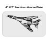 4 X 7 Aluminum License Plate  Thumbnail