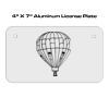 4 X 7 Aluminum License Plate  Thumbnail