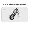4 X 7 Aluminum License Plate  Thumbnail