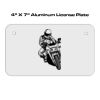 4 X 7 Aluminum License Plate  Thumbnail