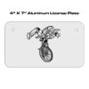 4 X 7 Aluminum License Plate  Thumbnail
