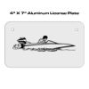 4 X 7 Aluminum License Plate  Thumbnail