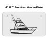 4 X 7 Aluminum License Plate  Thumbnail