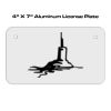 4 X 7 Aluminum License Plate  Thumbnail