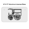 4 X 7 Aluminum License Plate  Thumbnail