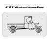 4 X 7 Aluminum License Plate  Thumbnail