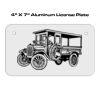 4 X 7 Aluminum License Plate  Thumbnail