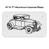 4 X 7 Aluminum License Plate  Thumbnail