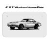 4 X 7 Aluminum License Plate  Thumbnail