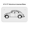 4 X 7 Aluminum License Plate  Thumbnail