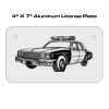 4 X 7 Aluminum License Plate  Thumbnail