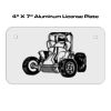 4 X 7 Aluminum License Plate  Thumbnail