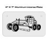 4 X 7 Aluminum License Plate  Thumbnail