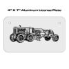 4 X 7 Aluminum License Plate  Thumbnail