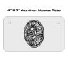 4 X 7 Aluminum License Plate  Thumbnail