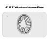 4 X 7 Aluminum License Plate  Thumbnail