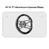 4 X 7 Aluminum License Plate  Thumbnail
