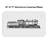4 X 7 Aluminum License Plate  Thumbnail