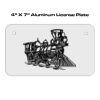 4 X 7 Aluminum License Plate  Thumbnail