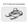4 X 7 Aluminum License Plate  Thumbnail