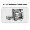 4 X 7 Aluminum License Plate  Thumbnail