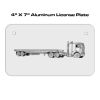 4 X 7 Aluminum License Plate  Thumbnail