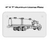 4 X 7 Aluminum License Plate  Thumbnail
