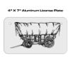 4 X 7 Aluminum License Plate  Thumbnail